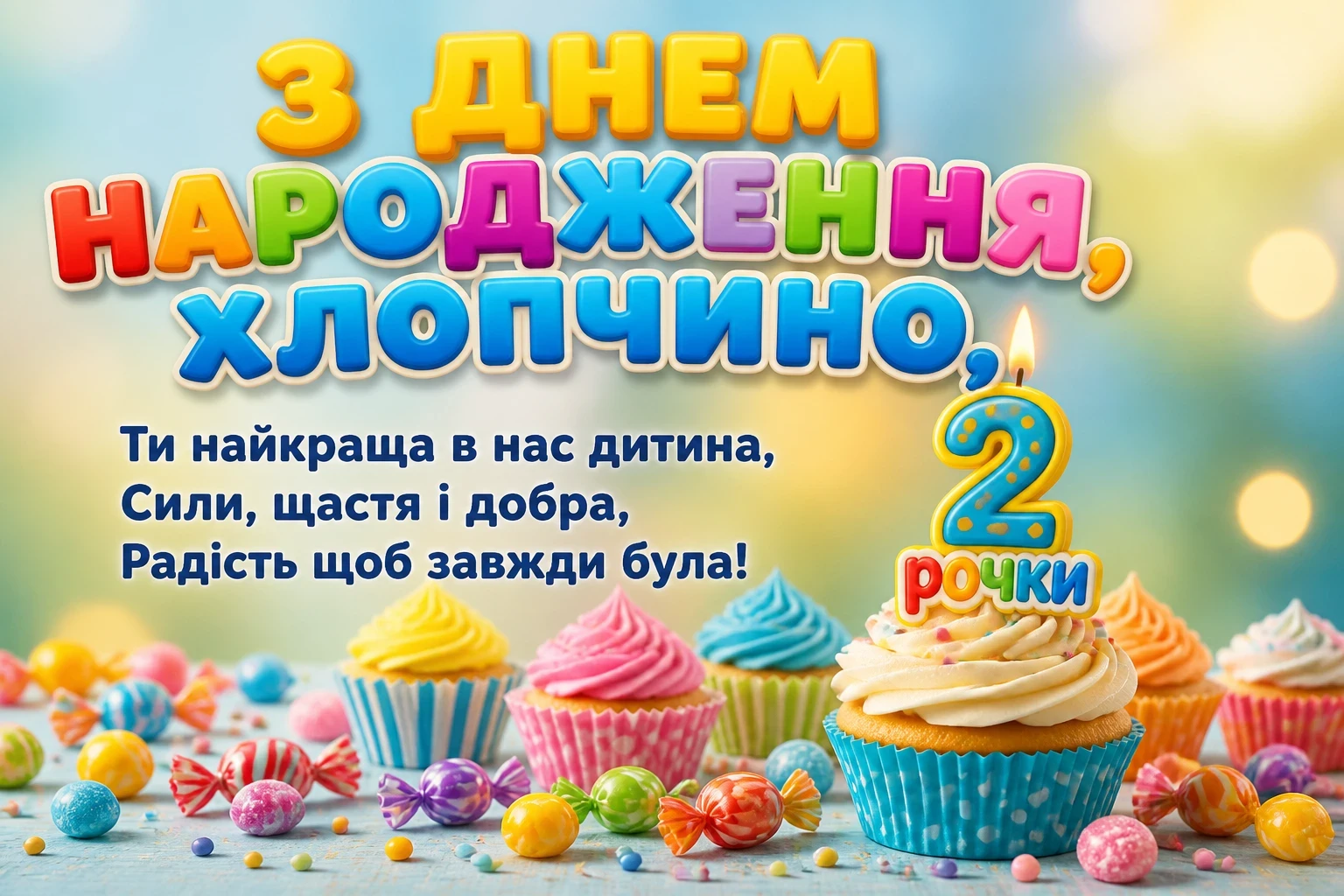 привітання з днем народження онука 2 роки привітання з днем народження онука 2 роки