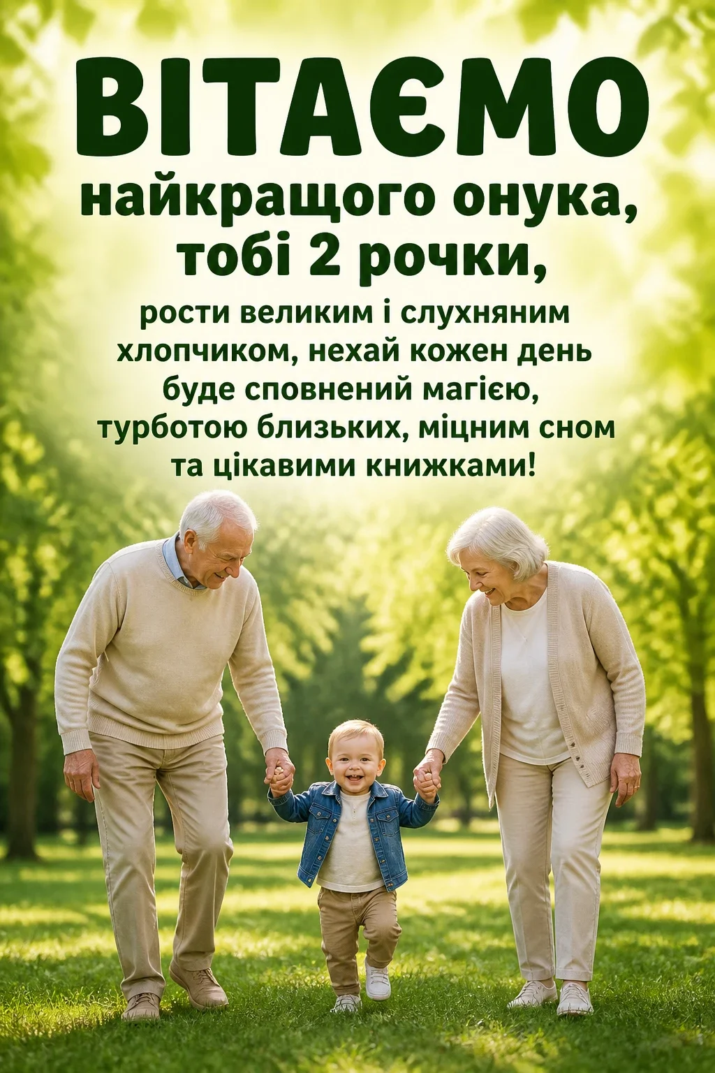привітання з днем народження онука 2 роки привітання з днем народження онука 2 роки