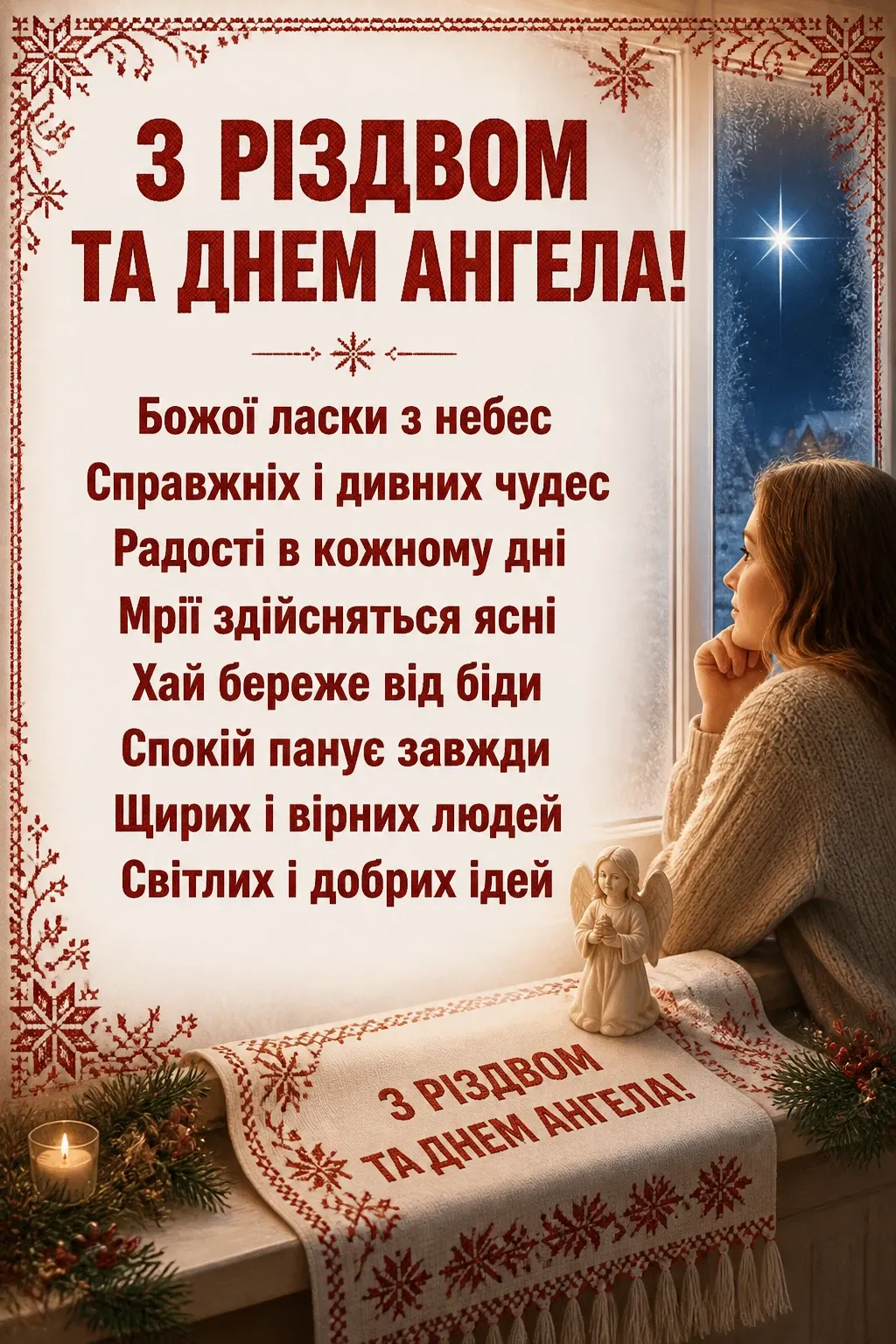 привітання з днем ангела марії на різдво привітання з днем ангела марії на різдво