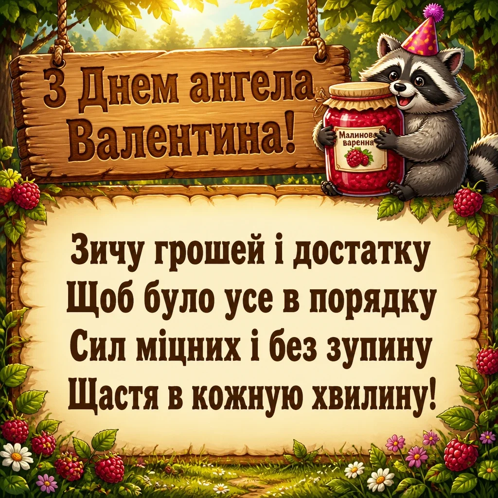 з днем ангела валентина українською з днем ангела валентина українською