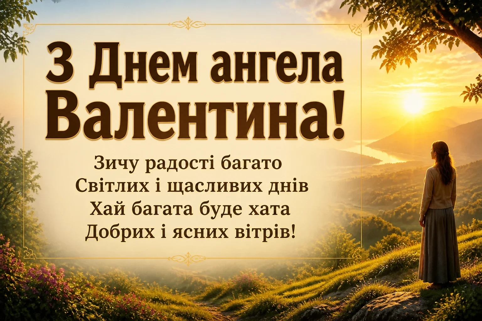 з днем ангела валентина українською з днем ангела валентина українською