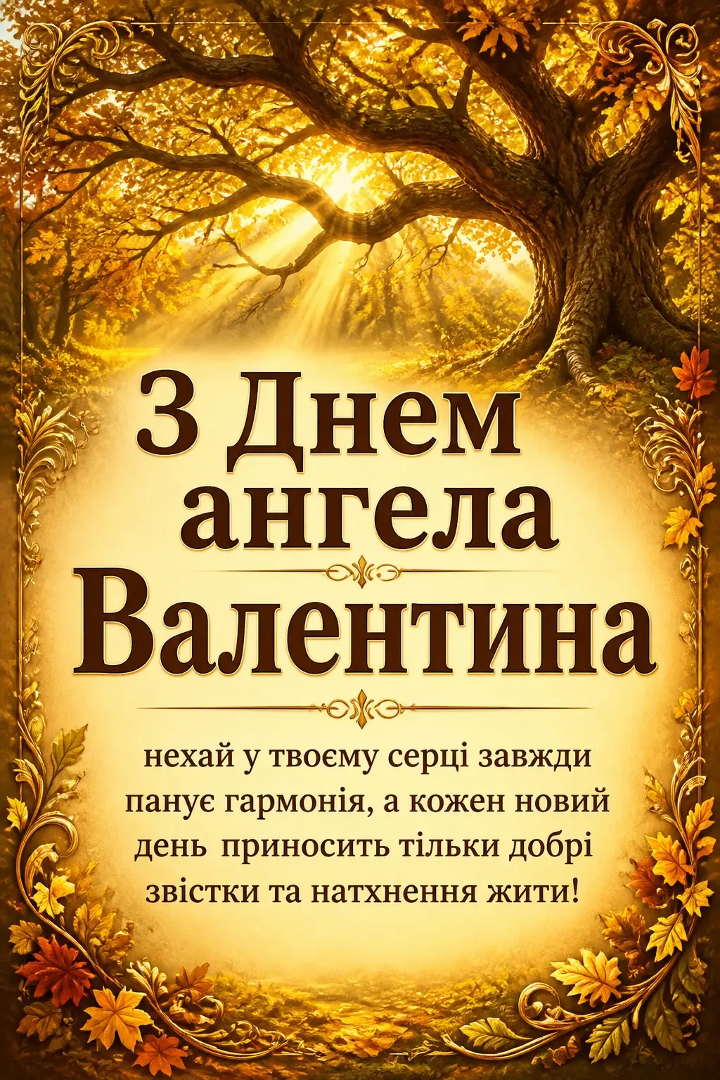 з днем ангела валентина українською з днем ангела валентина українською