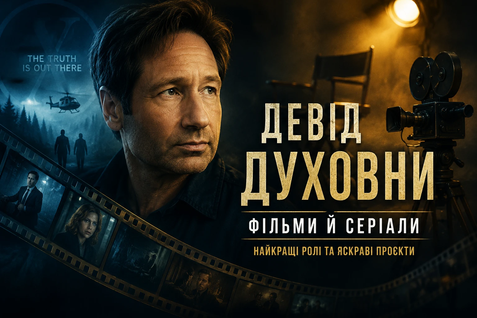 Повний список фільмів і серіалів Девіда Духовни