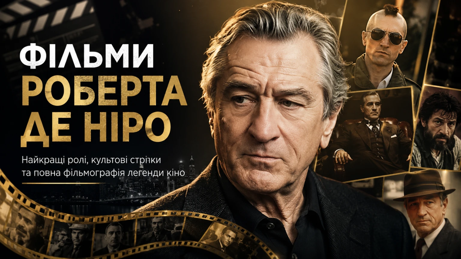 Фільми Роберта Де Ніро для обов’язкового перегляду